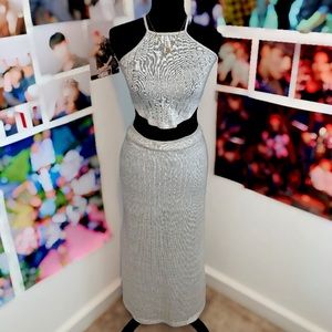 Knit Skirt & Top